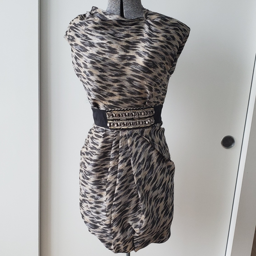 Yigal Azrouel Belted Dress in Size 0